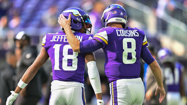 Justin Jefferson, Kirk Cousins